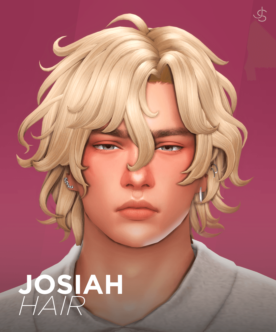Скриншот мода Прическа Josiah Hair